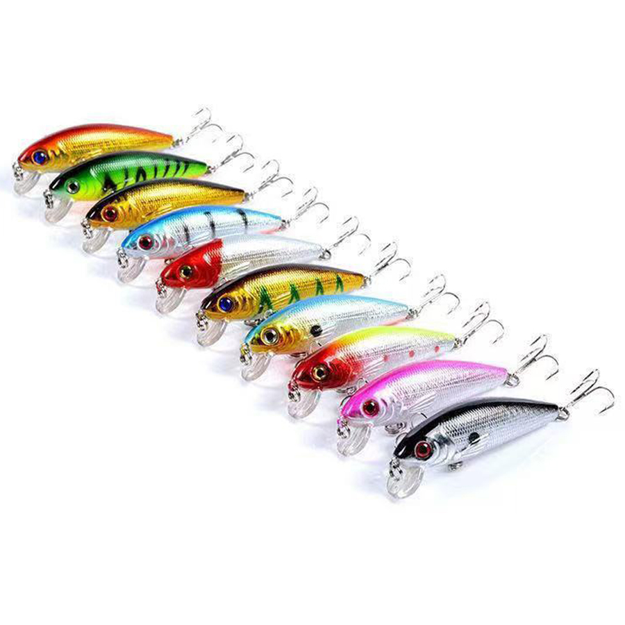 10PCS Jerkbait Minnow Crankbai - Fishing Lure Crankbait review and price