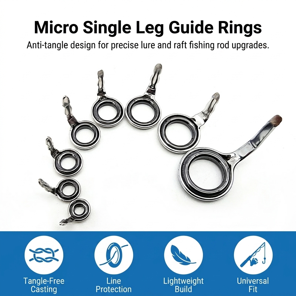 Fishing-Rod Guide Rings Carbon - Fishing Lure Kit review and price
