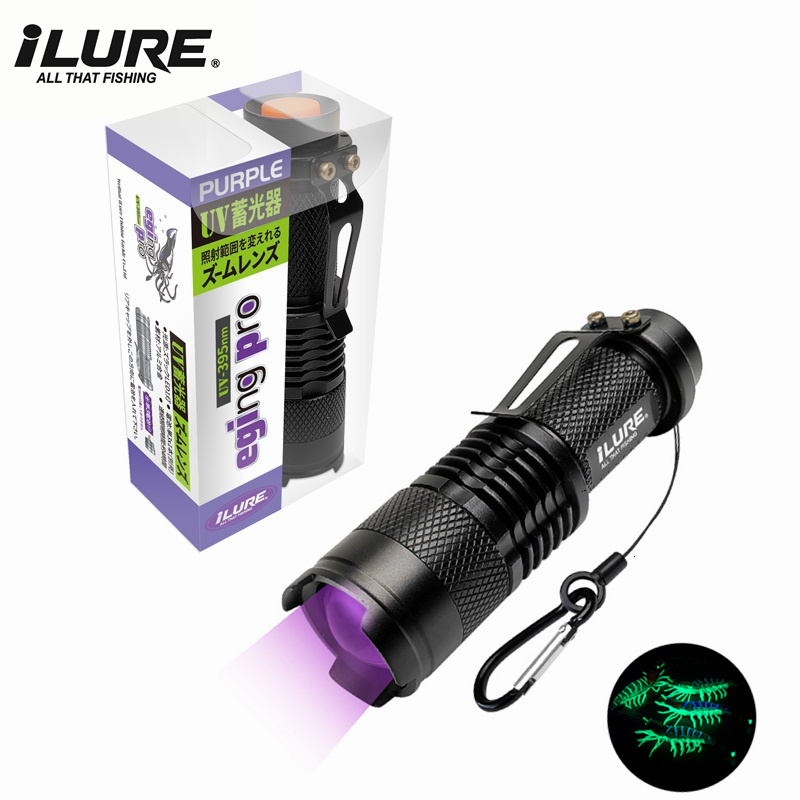 Mini UV Flashlight 395nm Ultra - Fishing Lure Kit review and price